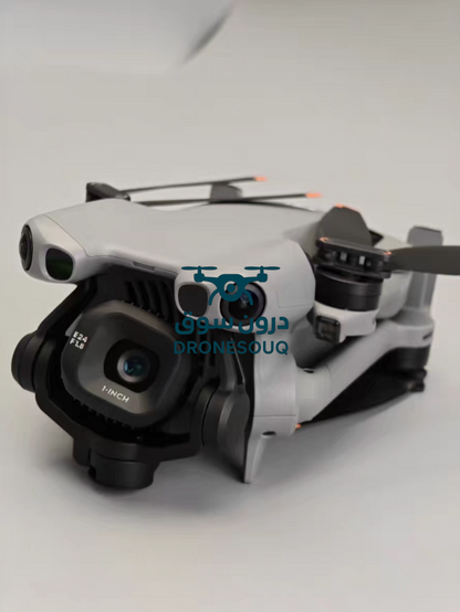 طائرة بدون طيار قابلة للطي DJI Mini 5 Pro بدقة 4K (طائرة بدون طيار فقط) - شاشة CMOS مقاس 1 بوصة، استشعار عوائق بزاوية 360 درجة، مدى 20 كم، ActiveTrack 360 
