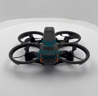 DJI Avata 2 (طائرة بدون طيار فقط)، طائرة بدون طيار FPV مزودة بكاميرا 4K، تجربة طيران غامرة، واقي مروحة مدمج، سهولة القلاب/اللف، مجال رؤية واسع للغاية 155 درجة، متوافقة مع RC Motion 3، متوافقة مع معرف جهاز التحكم عن بعد FAA 