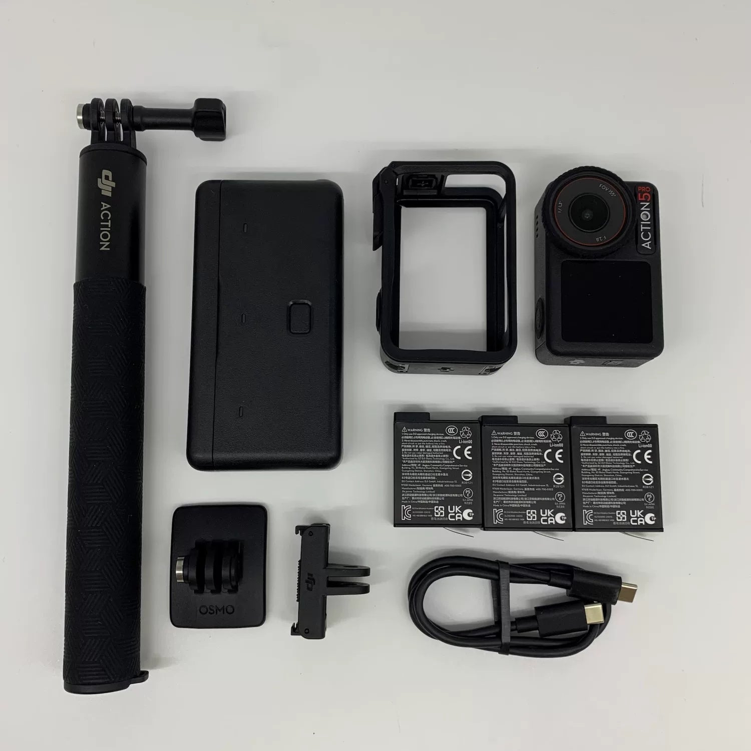 99% New (Mint) DJI action 5pro All-in-1 Combo with DJI Care Refresh