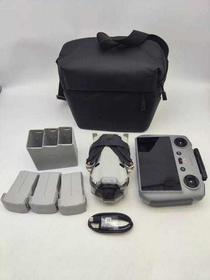 95% New (Like New) DJI mini4pro with Screen, Extended Battery Fly More Combo with 2-Year DJI Care Refresh