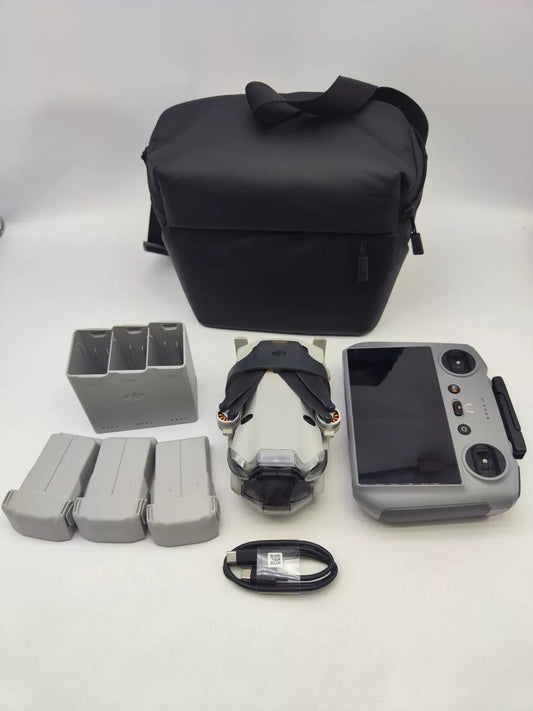 95% New (Like New) DJI mini4pro with Screen, Extended Battery Fly More Combo with 2-Year DJI Care Refresh