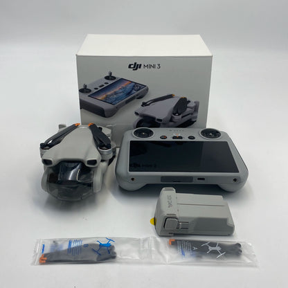 DJI Mini 3 with Screen Remote Controller - Like New (99%)