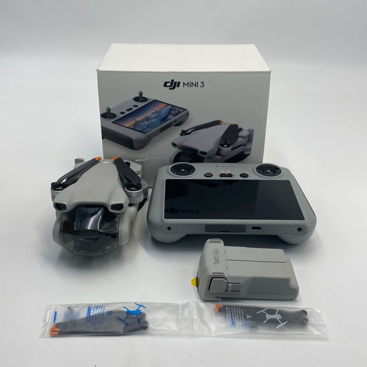 DJI Mini 3 with Screen Remote Controller - Like New (99%)