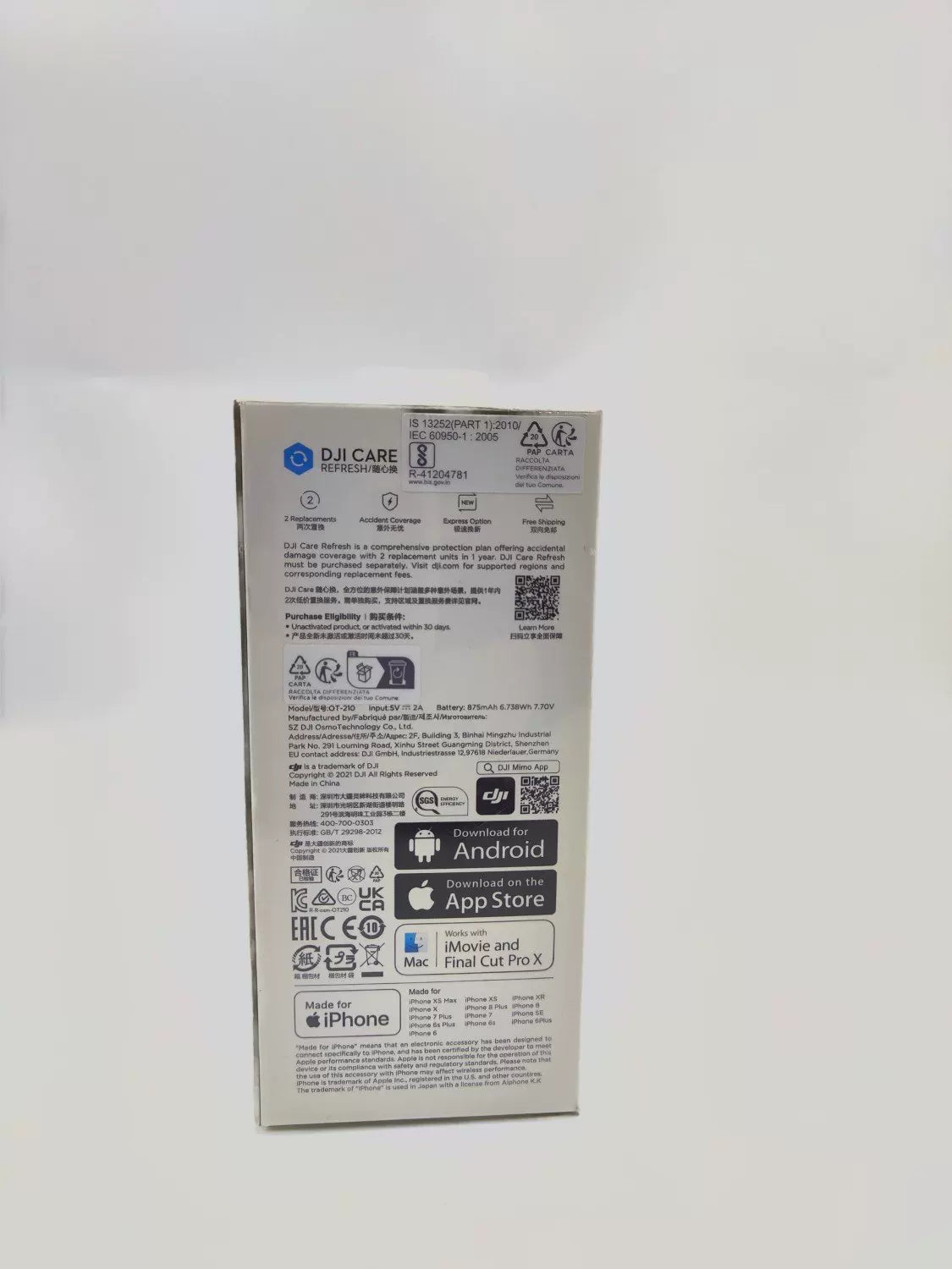 Brand New DJI pocket2 Standard Combo Sealed Not Activated