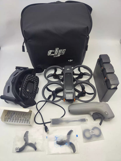 99% New (Mint) DJI avata2 Explorer Combo Triple Battery with 2-Year DJI Care Refresh