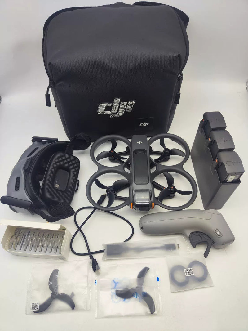 99% New (Mint) DJI avata2 Explorer Combo Triple Battery with 2-Year DJI Care Refresh
