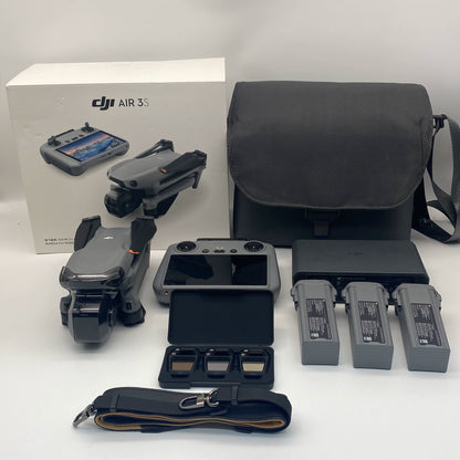 DJI Air 3S Fly More Combo with Screen Remote Module and Care Refresh - Excellent (95% New)