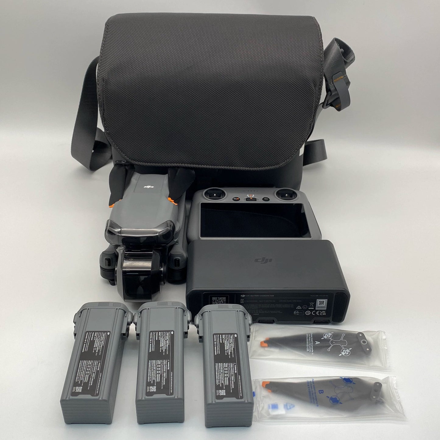 DJI Air 3S Fly More Combo with Screen Remote and Care Refresh - Like New (99%)