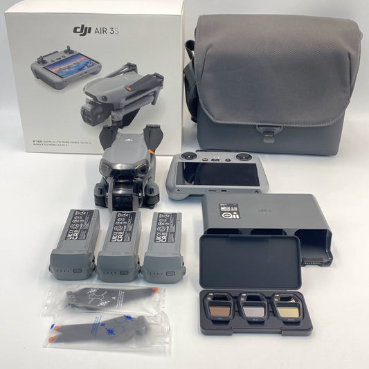 DJI Air 3S Fly More Combo with Screen Remote and Care Refresh - Excellent (95% New)