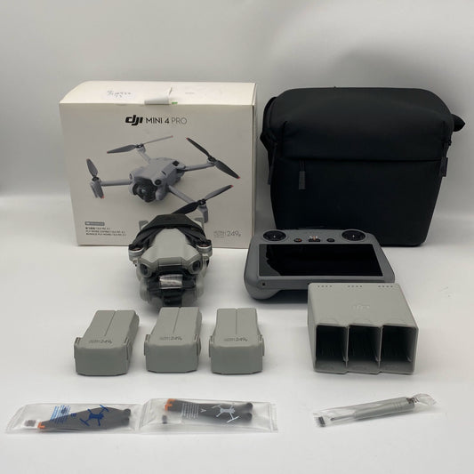 DJI Mini 4 Pro with Screen Remote Fly More Combo - Very Good (90% New)