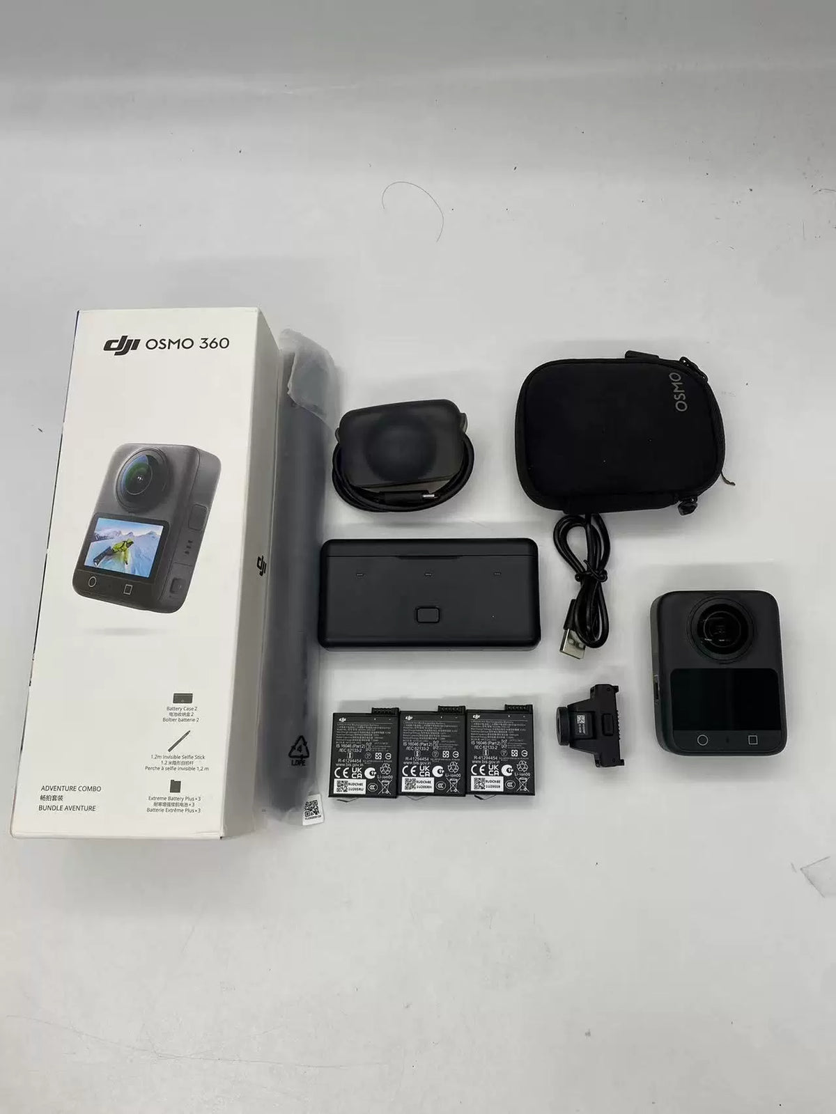 99% New (Mint) DJI Osmo 360 Adventure Combo – photo 1