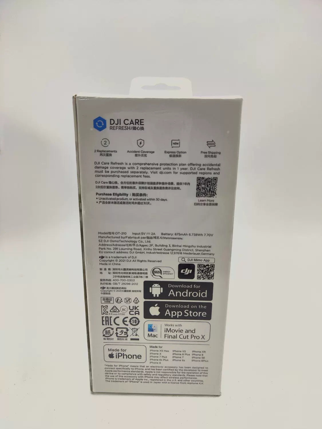 99% New (Mint) DJI Pocket 2 Body Only