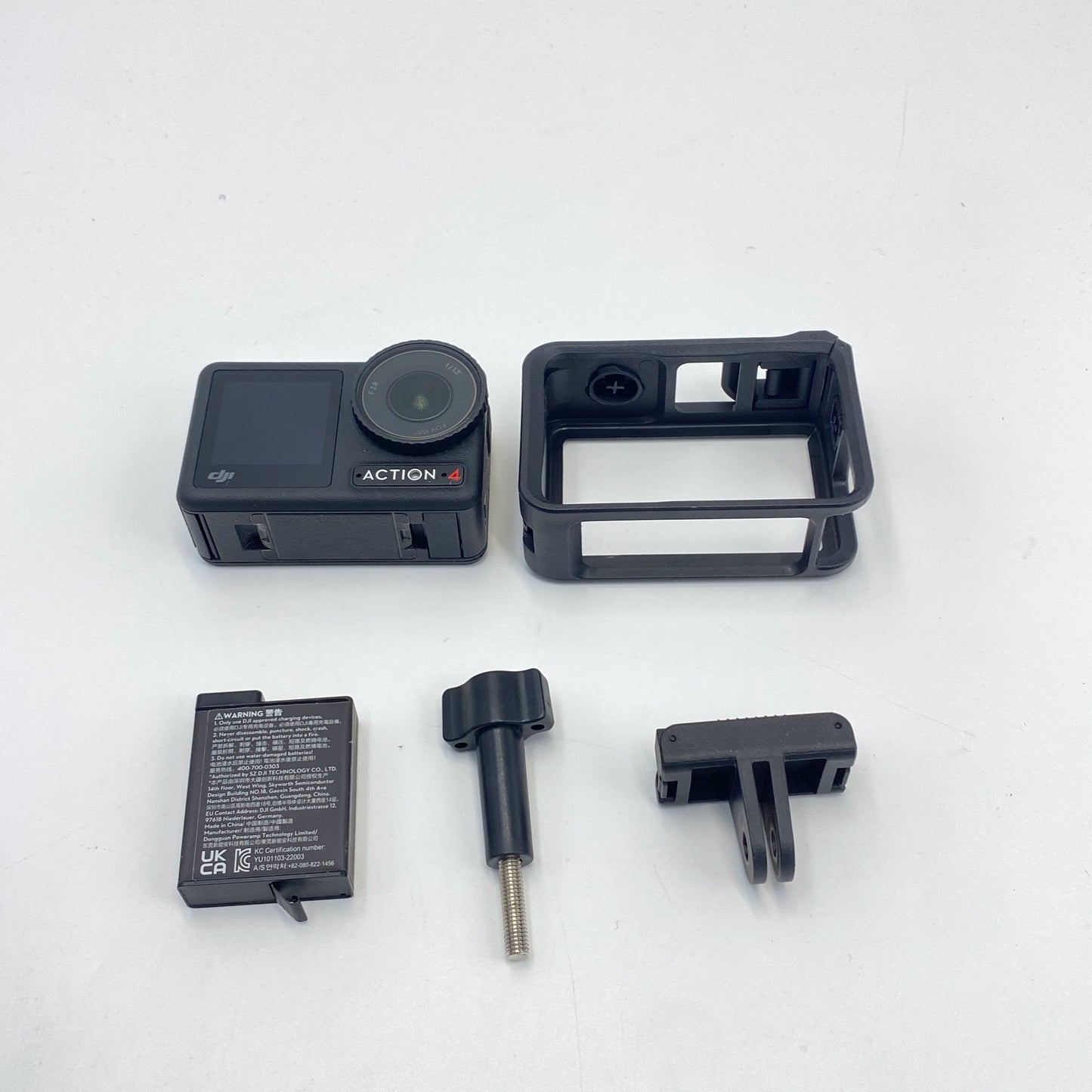 DJI Osmo Action 4 Standard Kit with Care Refresh - Excellent (95% New)