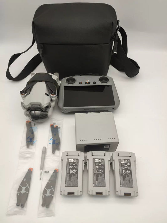 99% New (Mint) DJI Mini 4 Pro with Screen, Extended Battery Fly More Combo with DJI Care Refresh