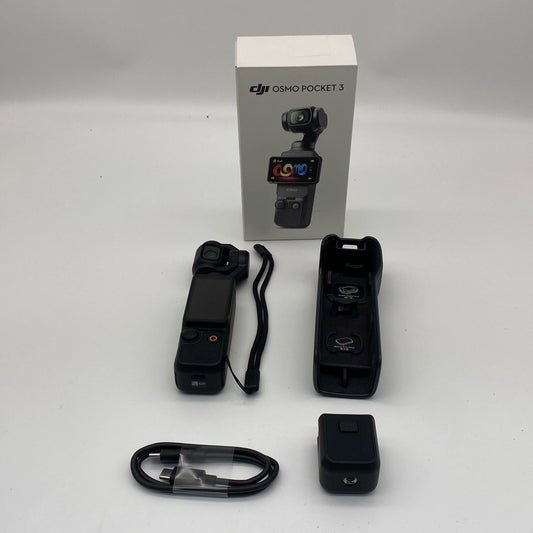 DJI Osmo Pocket 3 with Care Refresh - Excellent (95% New)