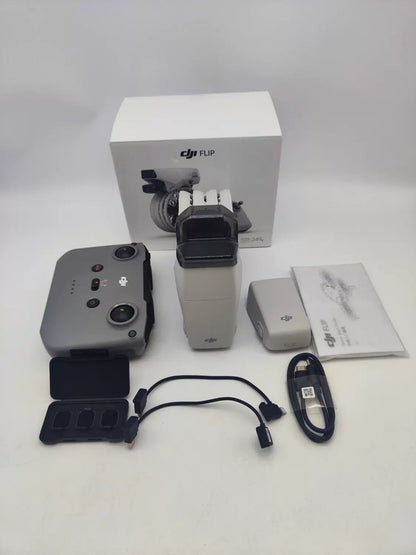 95% New (Like New) DJI flip Standard Remote Standard Combo Dual Battery with DJI Care Refresh