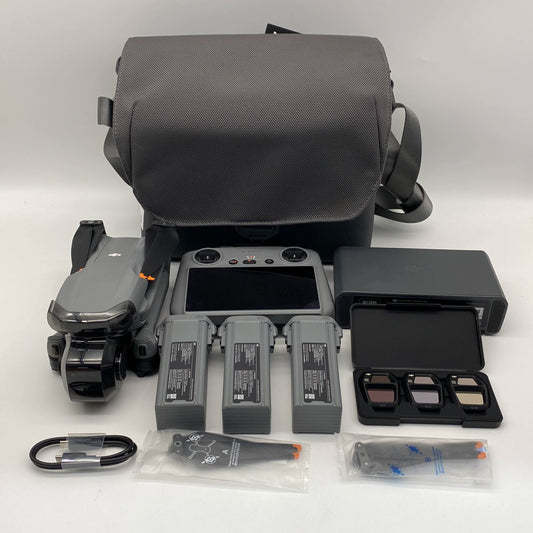 DJI Air 3S Fly More Combo with Screen Remote and Care Refresh - Excellent (95% New)