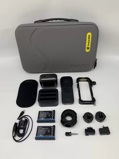 95% New (Like New) Insta360 INSTA 360 ONE X2 Triple-Battery Combo