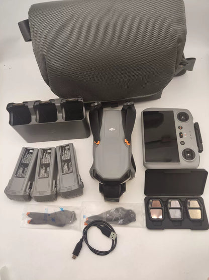 99% New (Mint) DJI air3s with Screen Fly More Combo with 2-Year DJI Care Refresh