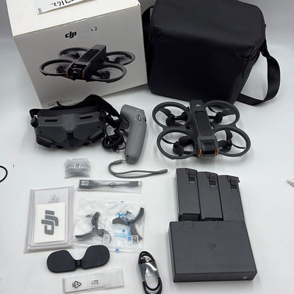 DJI Avata 2 Advanced Combo Triple Battery - Excellent (95% New)