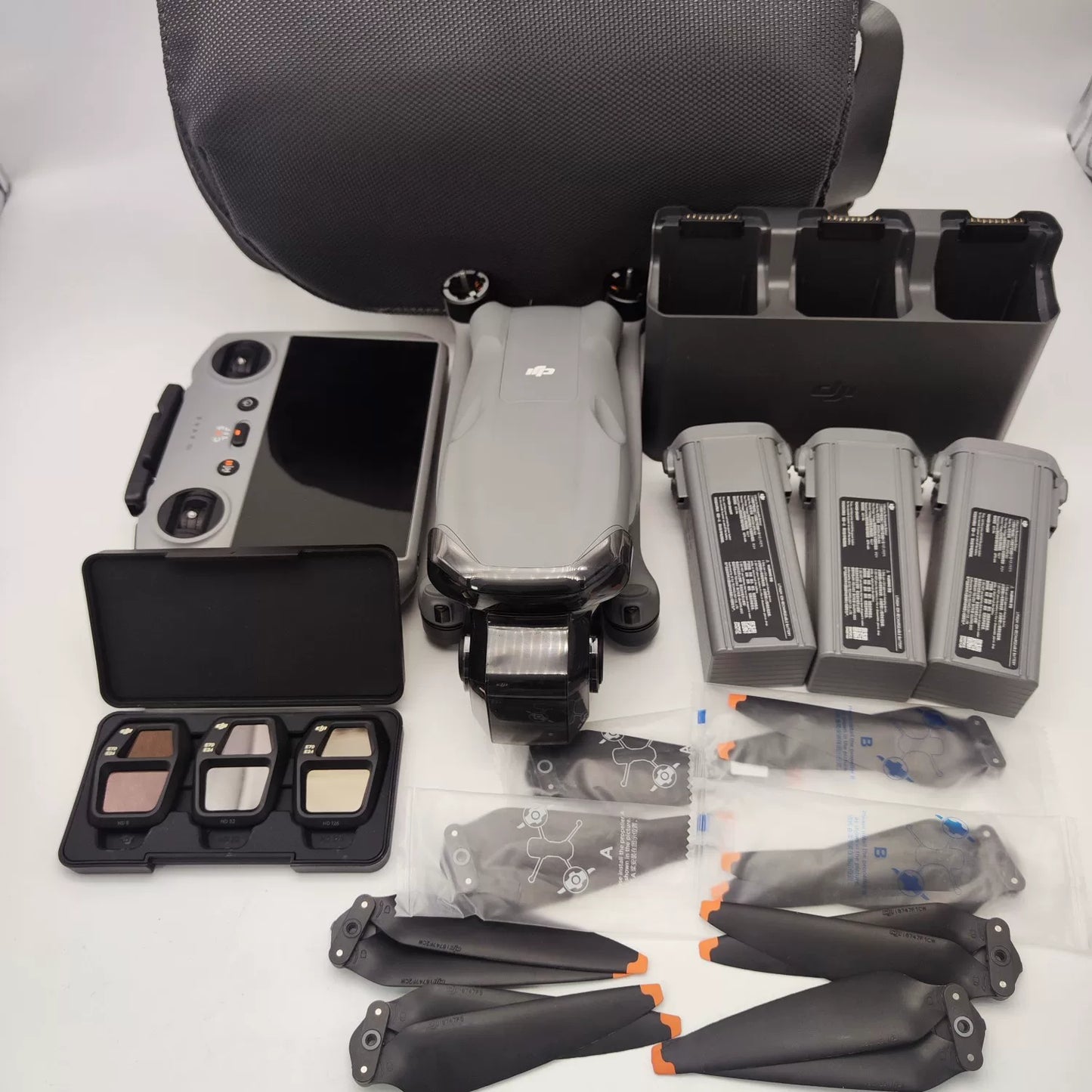 99% New (Mint) DJI air3s with Screen Fly More Combo with DJI Care Refresh