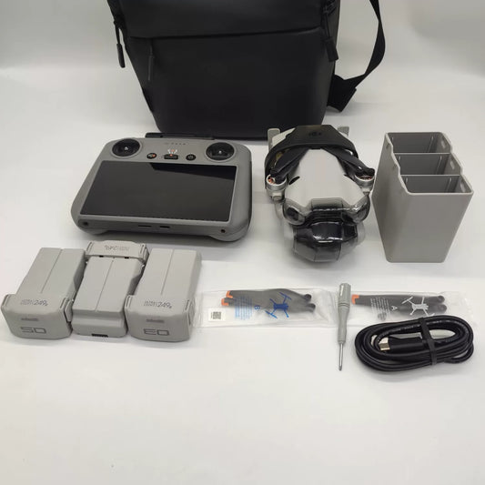 95% New (Like New) Mini 4 Pro with 2 -Gen RC Screen Remote