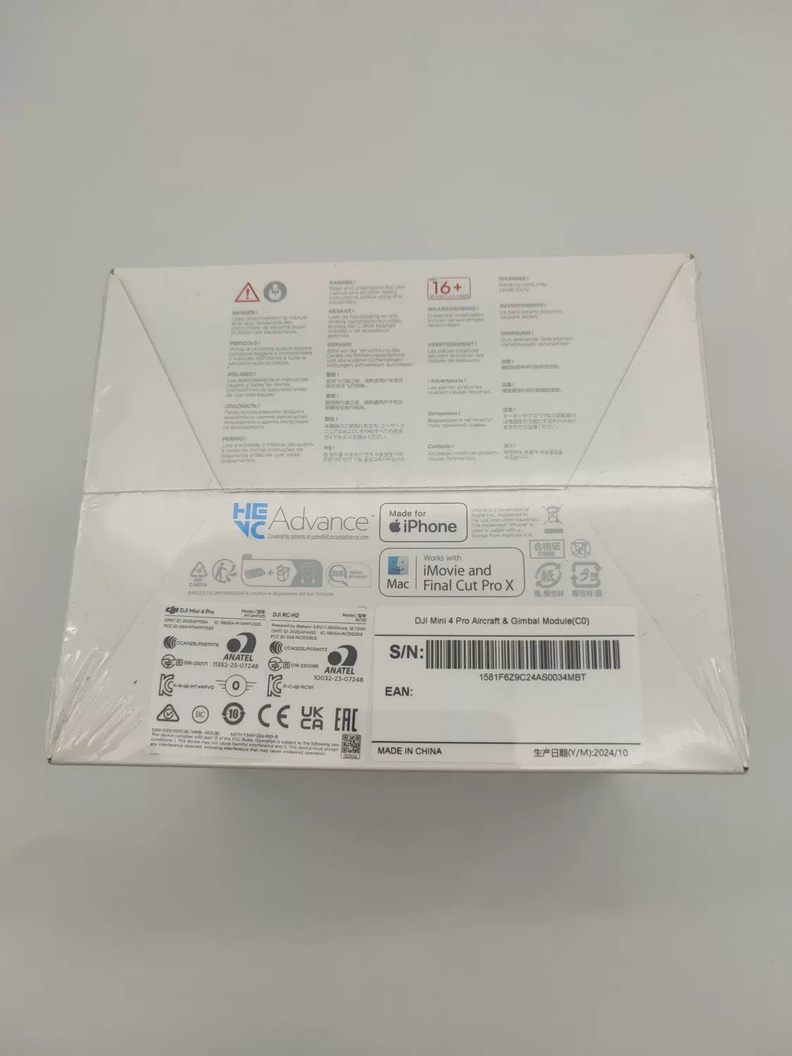 Brand New DJI Mini4pro with Screen, Extended Battery Fly More Combo with DJI Care Refresh
