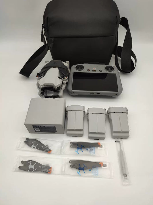 DJI Mini4pro with Screen, Extended Battery Fly More Combo with DJI Care Refresh