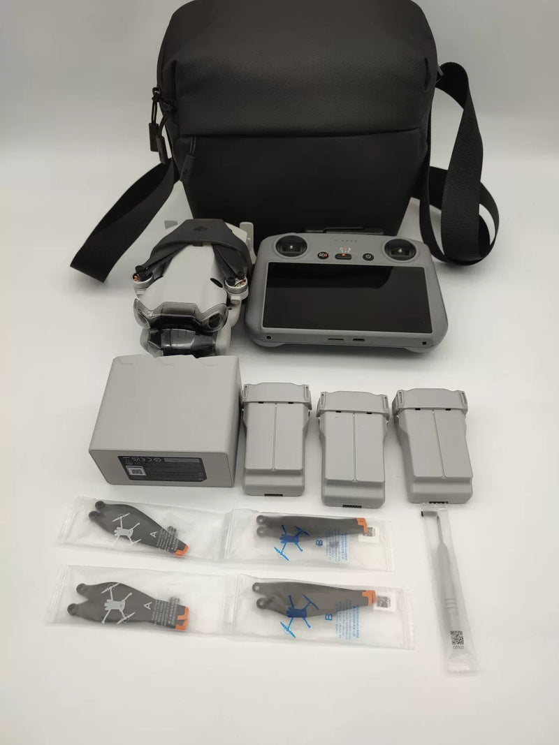 DJI Mini4pro with Screen, Extended Battery Fly More Combo with DJI Care Refresh