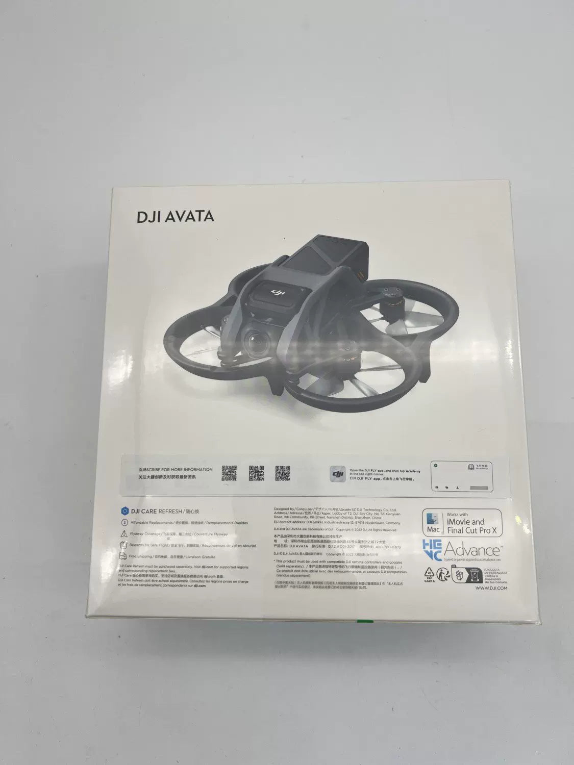 Brand New DJI Avata New Advanced Fly More Combo with DJI Care Refresh
