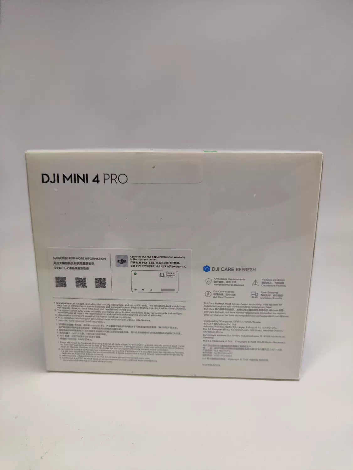 Brand New DJI Mini4pro with Screen, Extended Battery