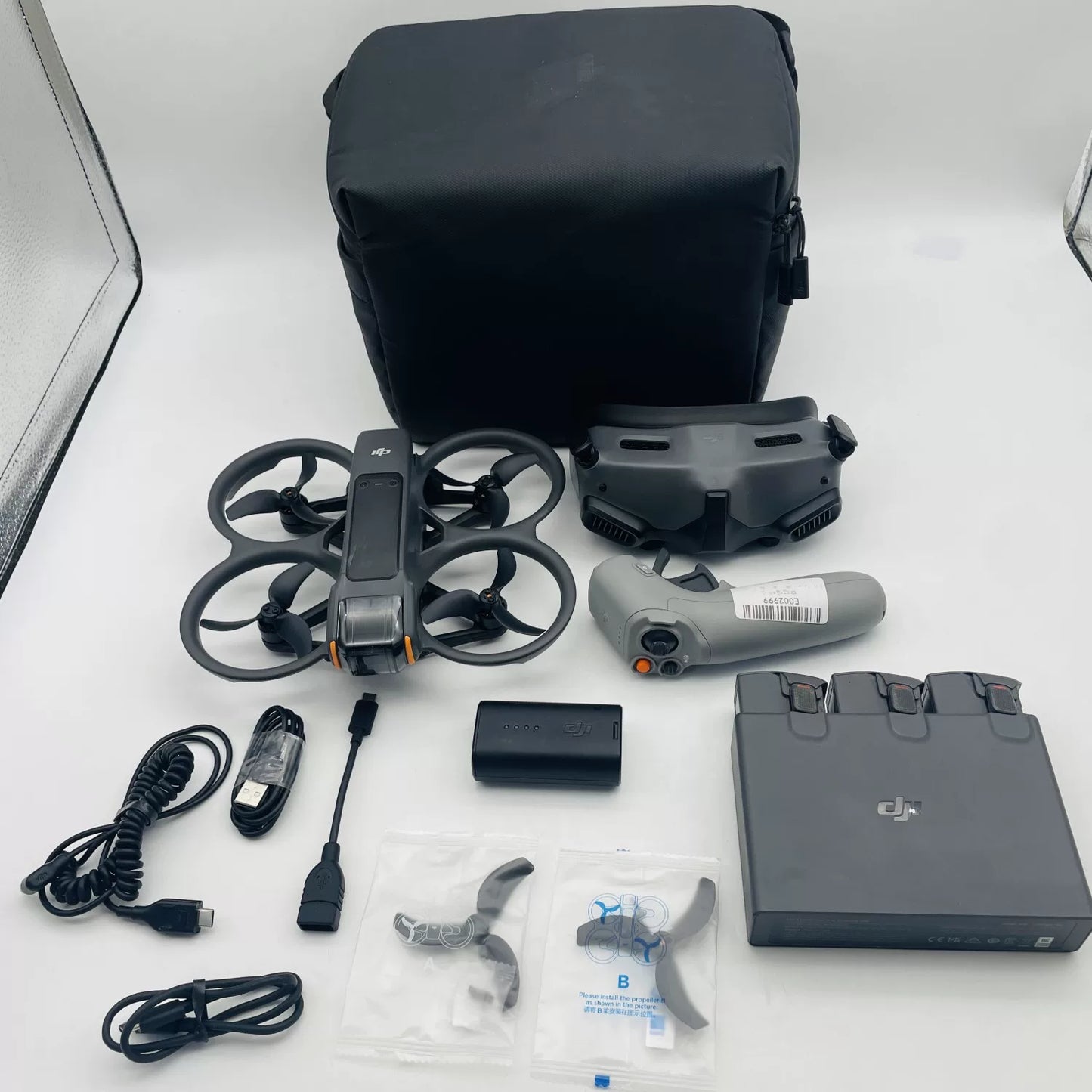90% New (Excellent) DJI Avata 2 New Advanced Fly More Combo with DJI Care Refresh