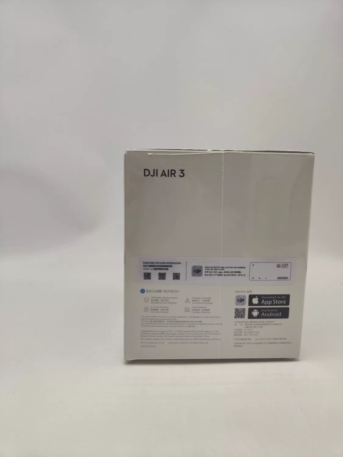 Brand New DJI air3 Standard Remote Standard Combo with DJI Care Refresh