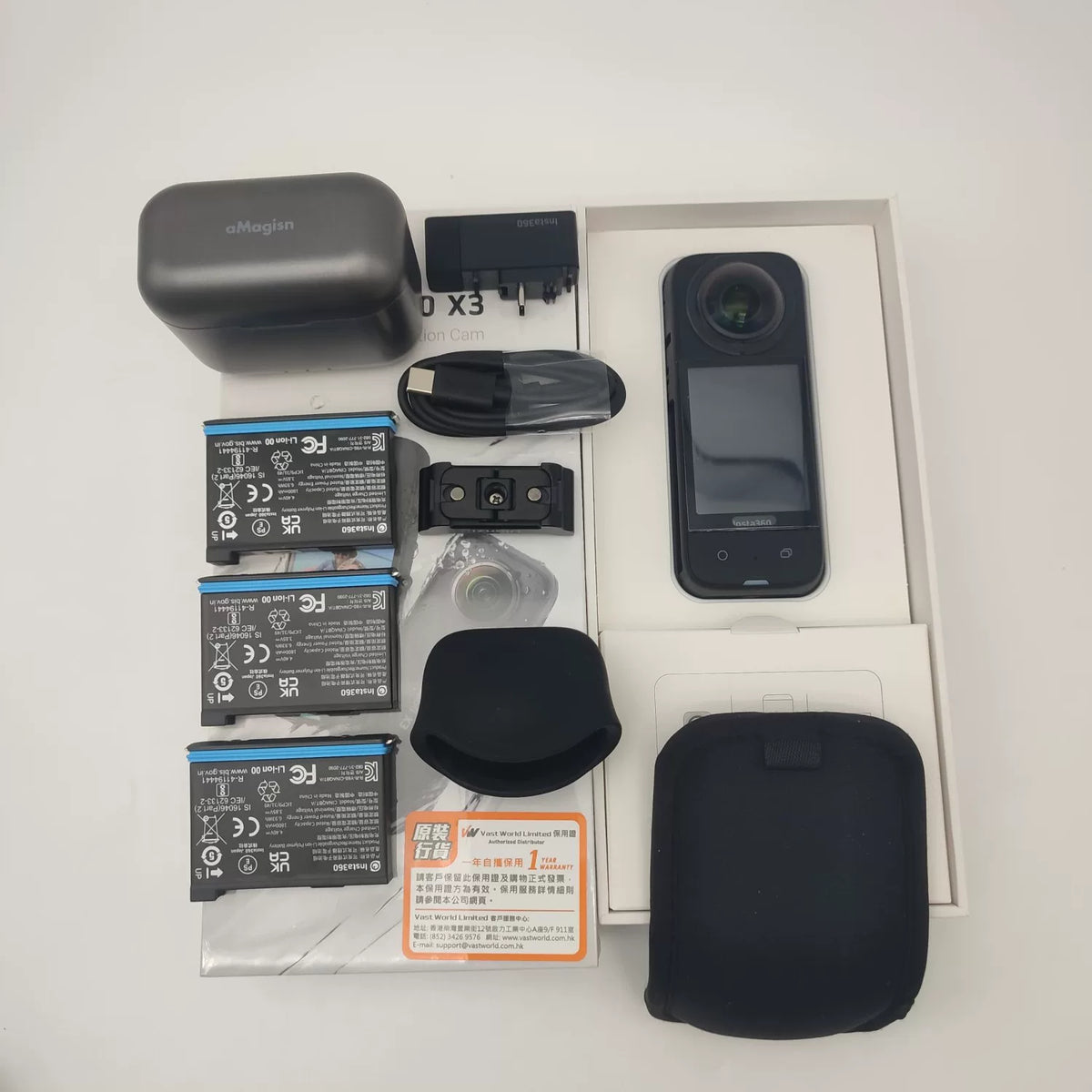 Near-New 360 X3 Triple Battery with Quick-Transfer Companion