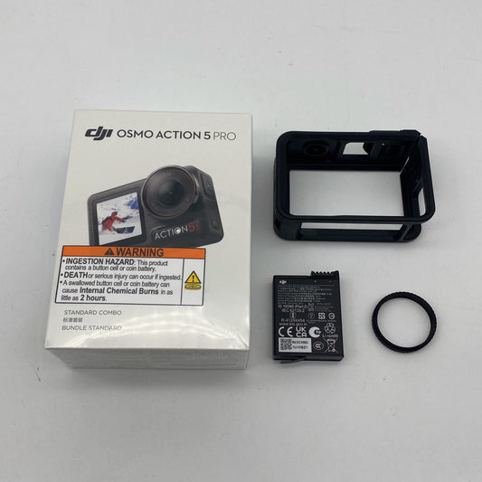 DJI Osmo Action 5 Pro Standard Kit - Excellent (95% New)