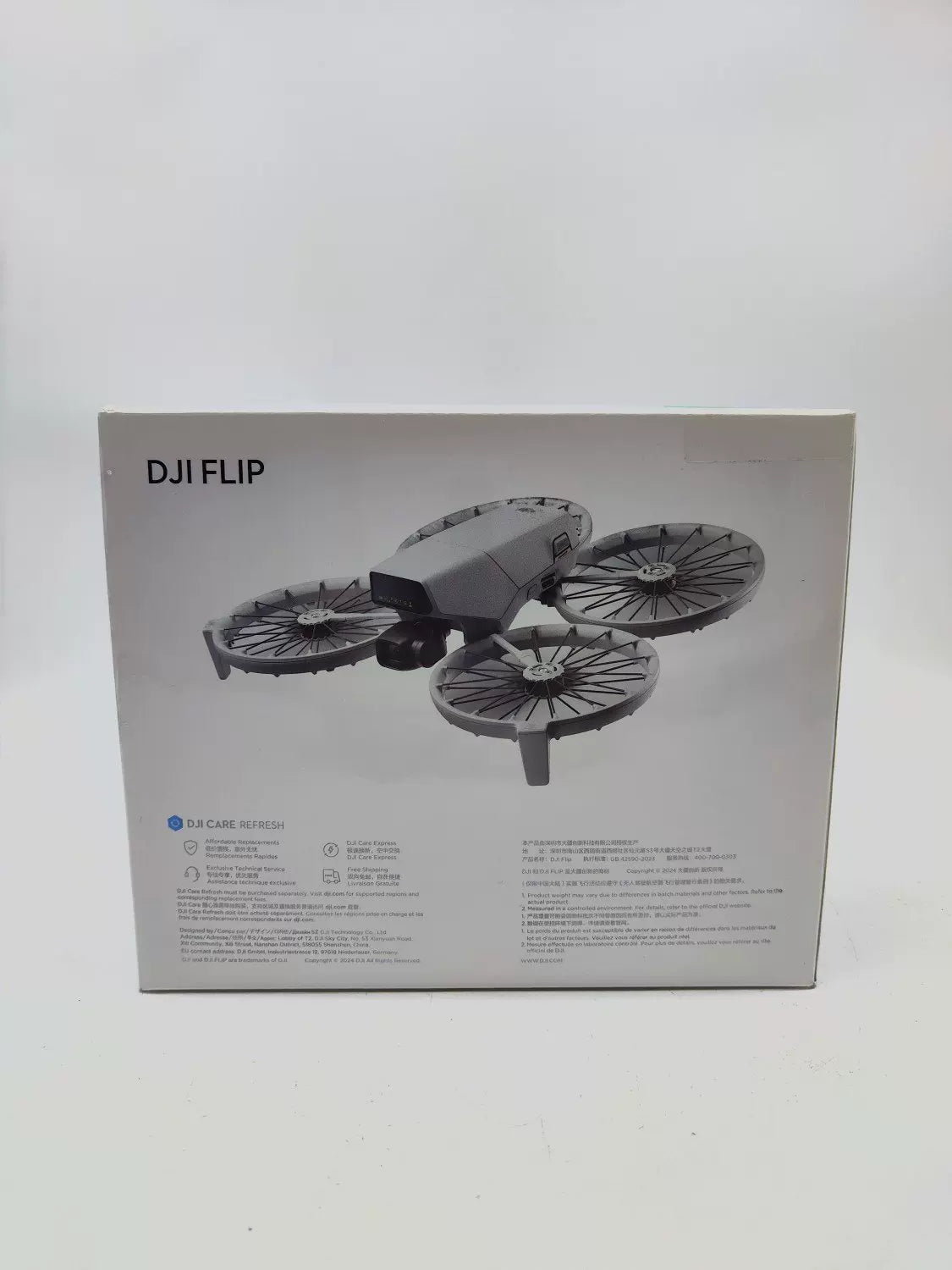 Brand New DJI flip with Screen Fly More Combo with DJI Care Refresh