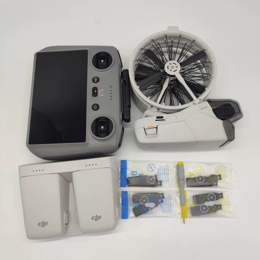 95% New (Like New) DJI Flip Screen Remote Fly More Combo with 2-Year DJI Care Refresh