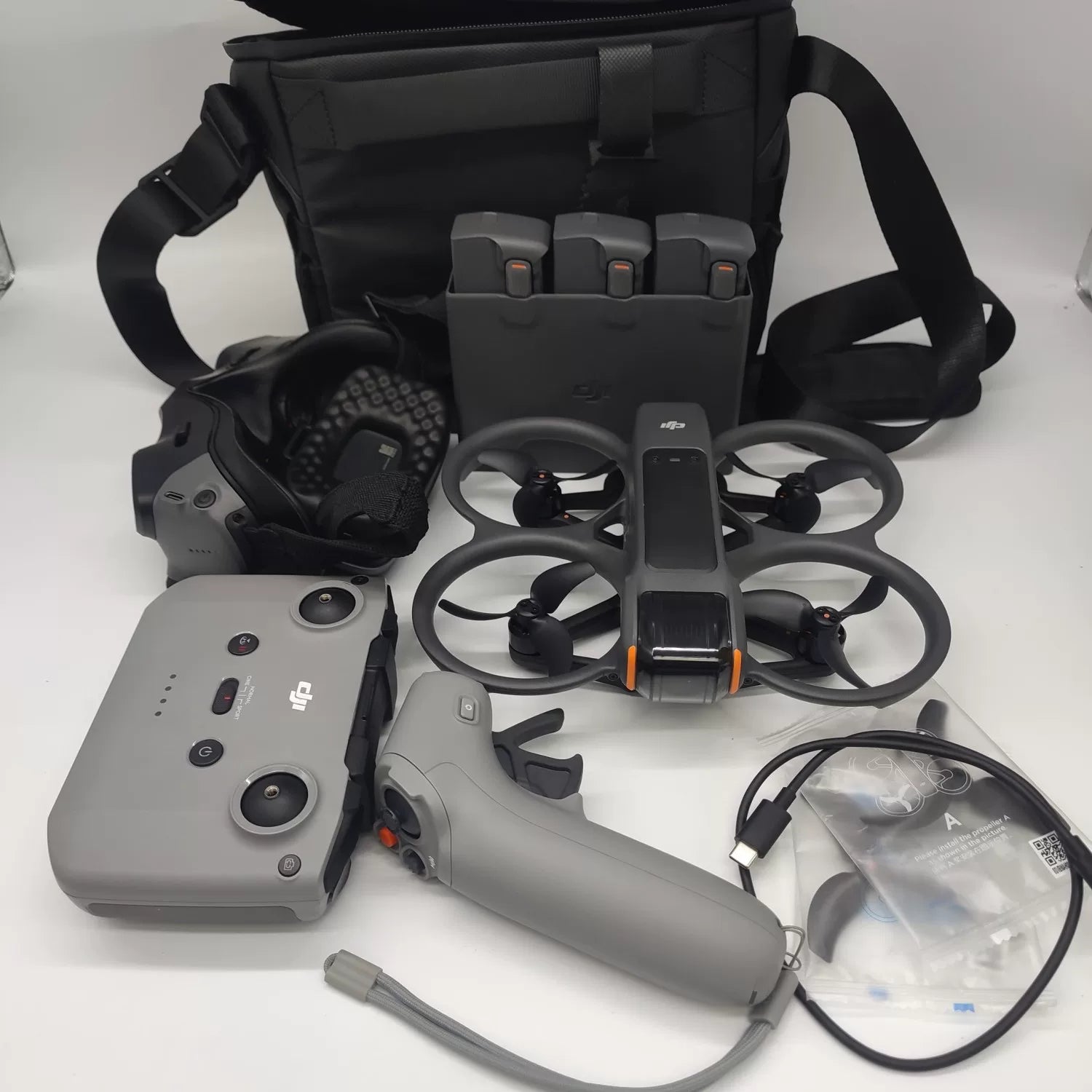 99% New (Mint) AVATA 2 Explorer Fly More Combo Used Twice with DJI Care Refresh