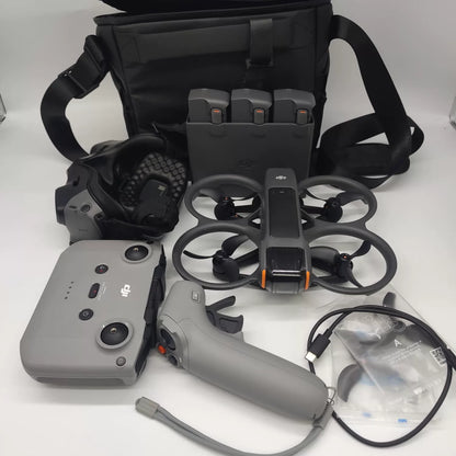 99% New (Mint) AVATA 2 Explorer Fly More Combo Used Twice with DJI Care Refresh
