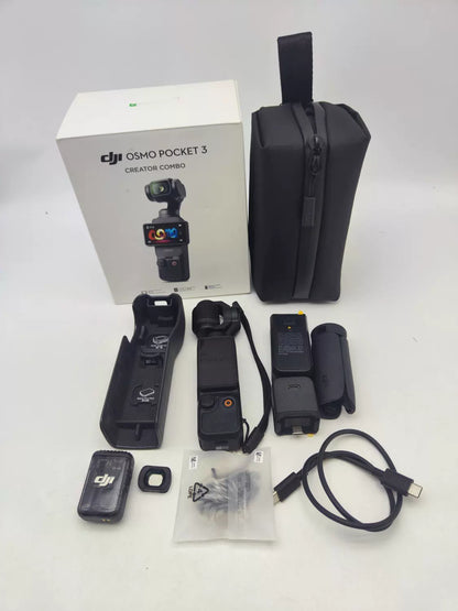 99% New (Mint) DJI pocket 3 All-in-1 Combo with 2-Year DJI Care Refresh