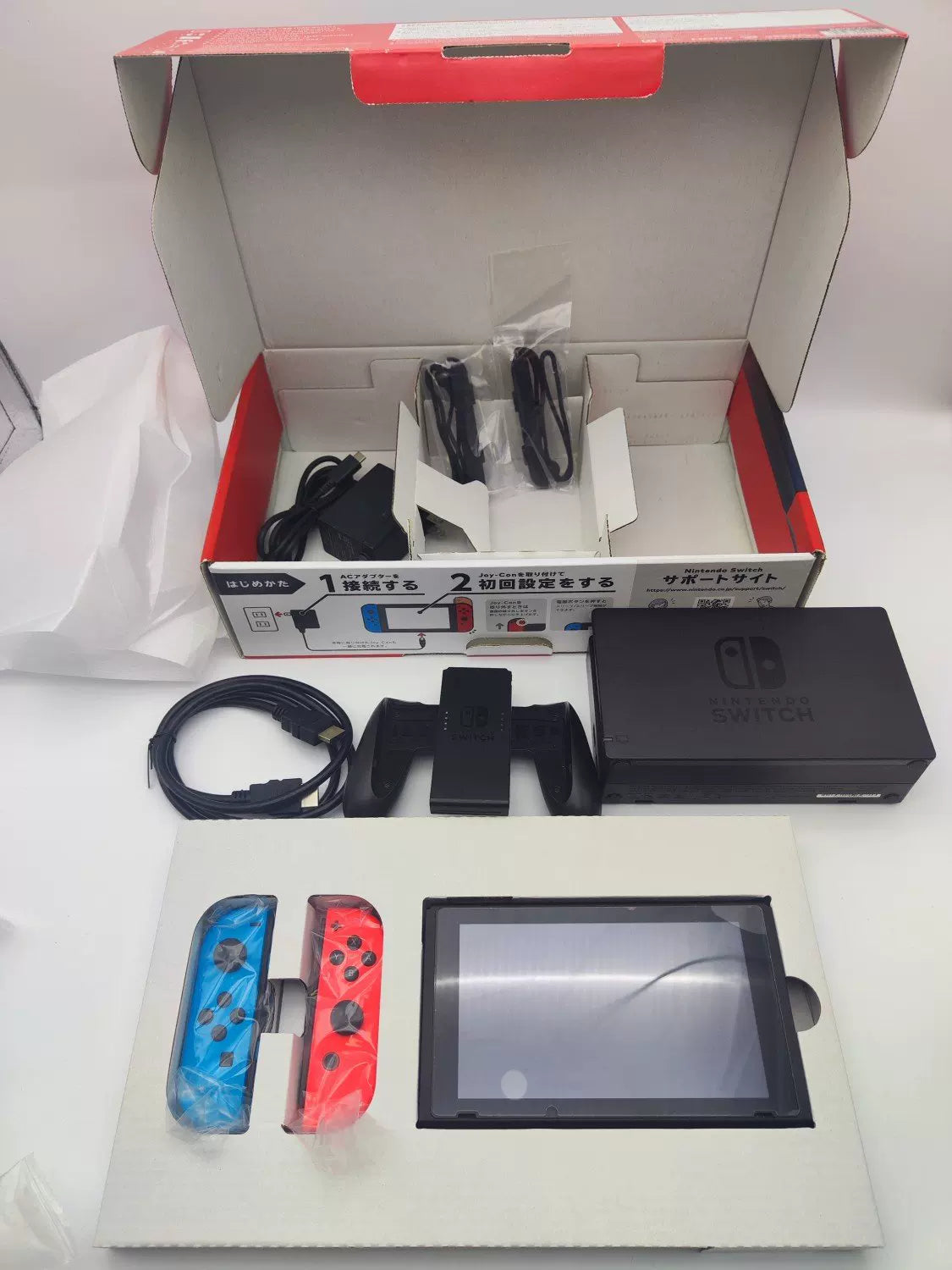 99% New (Mint) Nintendo switch Extended-Battery Combo