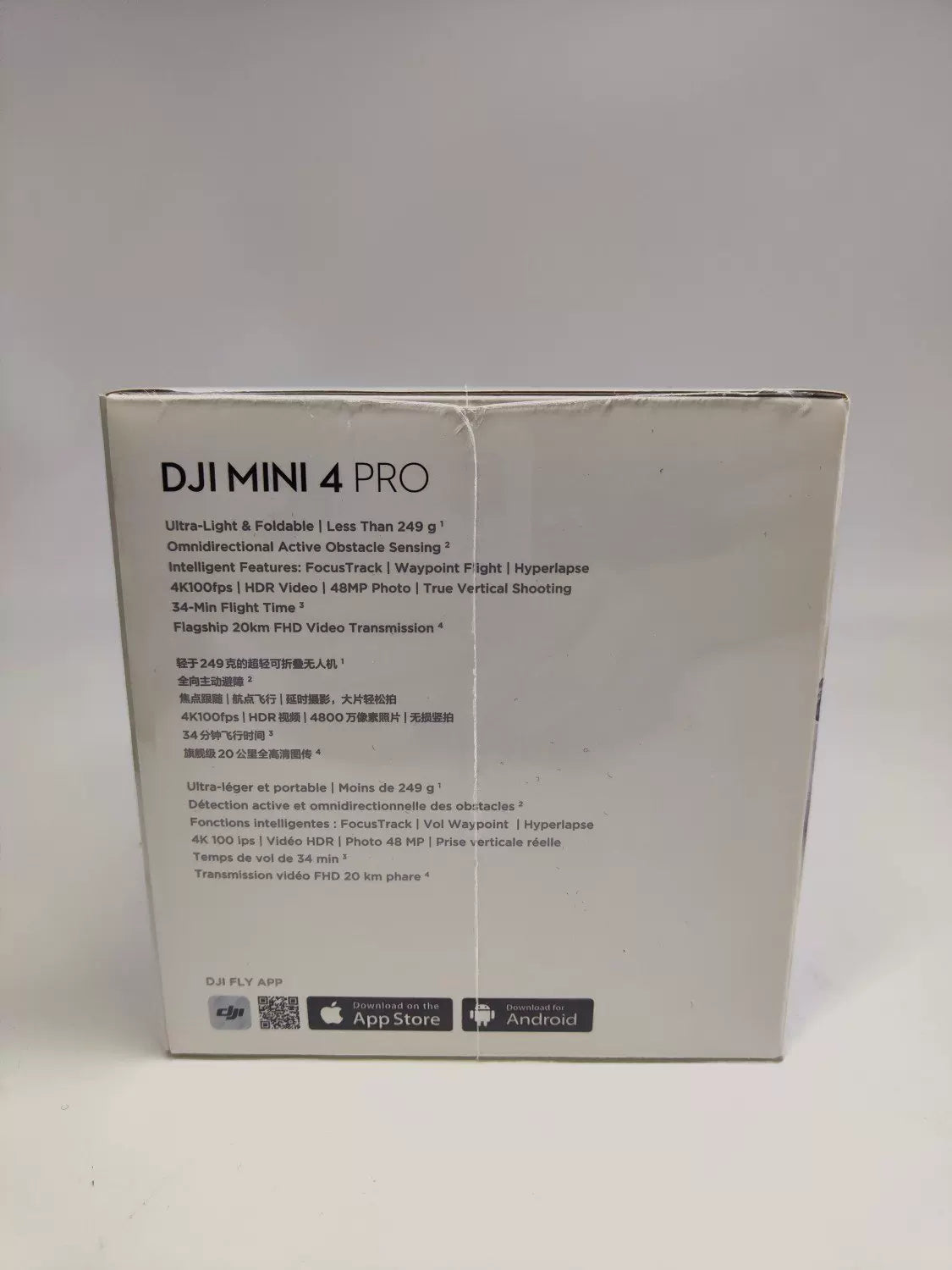 Brand New DJI Mini4pro with Screen, Extended Battery