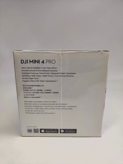 Brand New DJI Mini4pro with Screen, Extended Battery