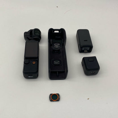 DJI Osmo Pocket 3 with Care Refresh and Extended Handle - Excellent (95% New)