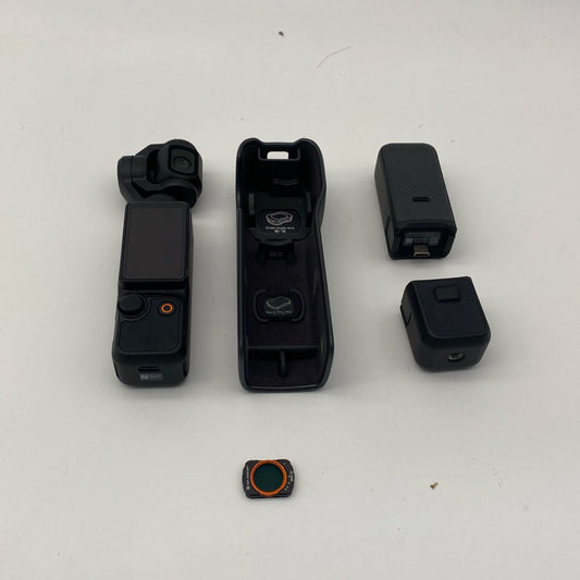DJI Osmo Pocket 3 with Care Refresh and Extended Handle - Excellent (95% New)