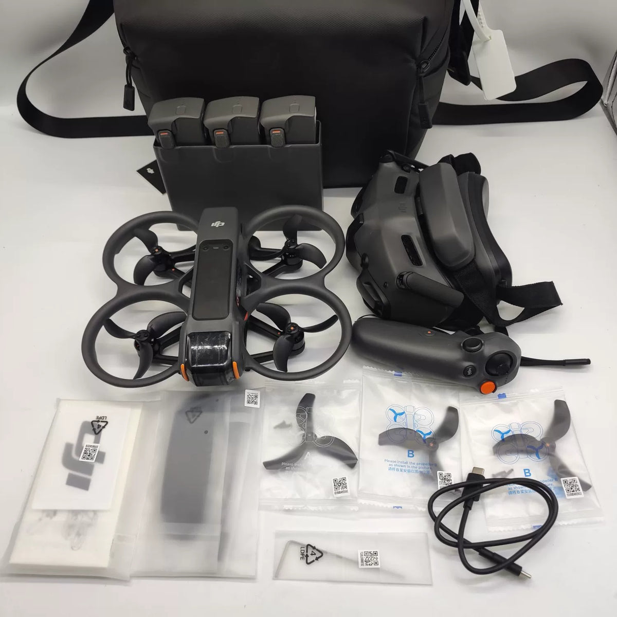 99% New (Mint) DJI Avata 2 Fly More Combo with DJI Care Refresh