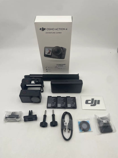 99% New (Mint) DJI Action 4 All-in-1 Combo with DJI Care Refresh Full Box & Manual