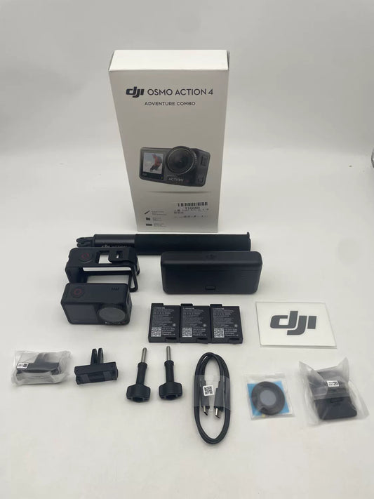 99% New (Mint) DJI Action 4 All-in-1 Combo with DJI Care Refresh Full Box & Manual