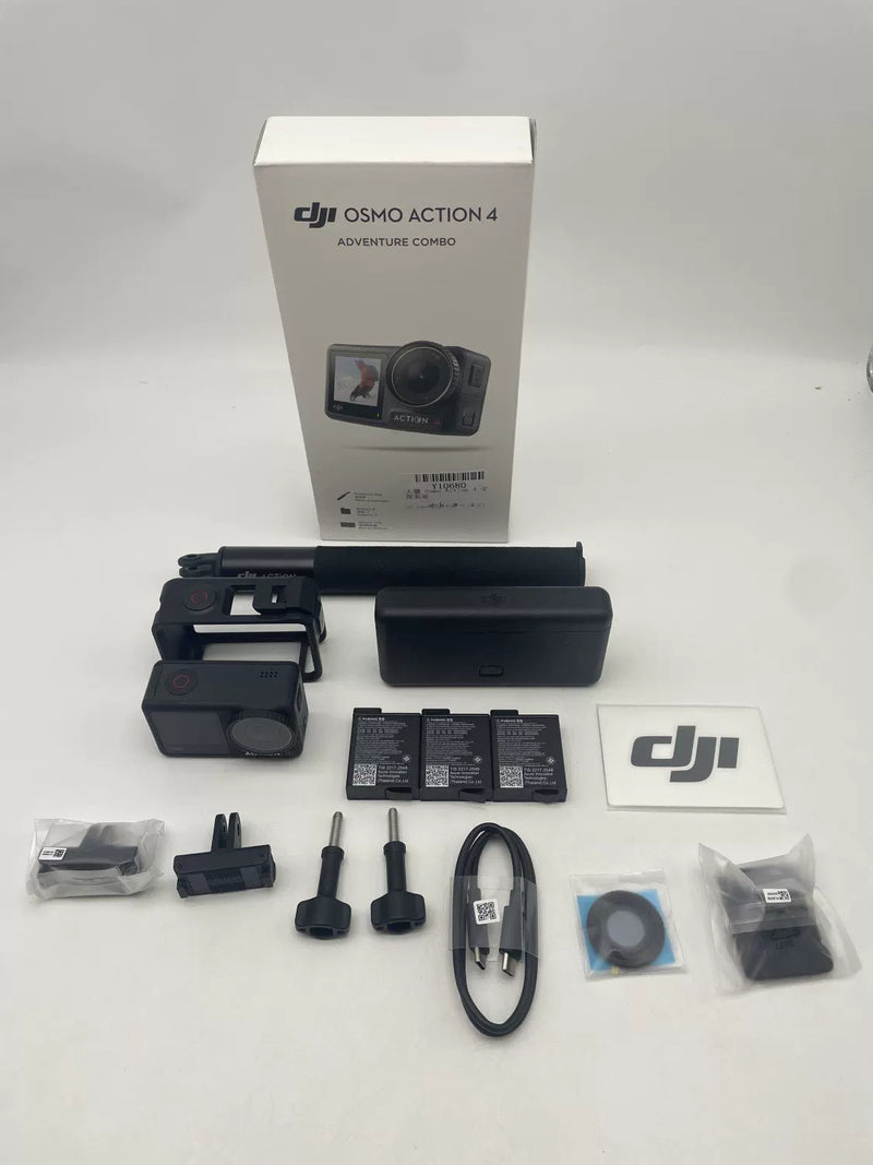 99% New (Mint) DJI Action 4 All-in-1 Combo with DJI Care Refresh Full Box & Manual