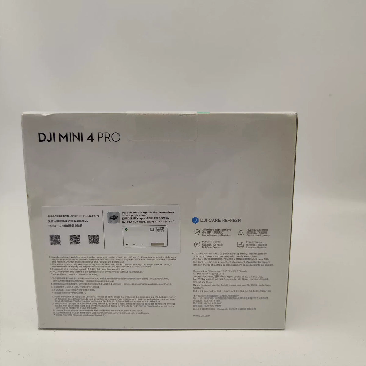 Brand New DJI mini4pro with Screen Fly More Combo